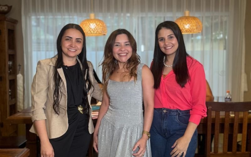 Idealizadoras do Mulheres de Negócios reunidas